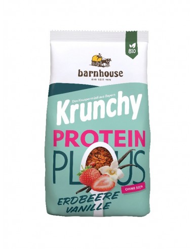 Muesli krunchy protein plus fresa vainilla 325 g