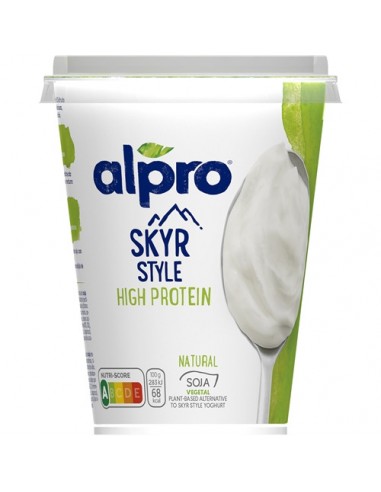 Refrig yogur vegetal estilo skyr natural 400g