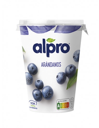 Refrig yogur vegetal arándanos 400g