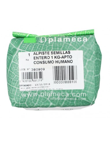 Alpiste semillas entero 1 kg (apto consumo humano)