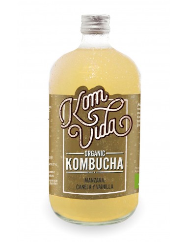 Refrig komvida kombucha manzana canela vainilla 250 ml