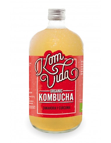 Refrig komvida kombucha zanahoria curcuma 750 ml