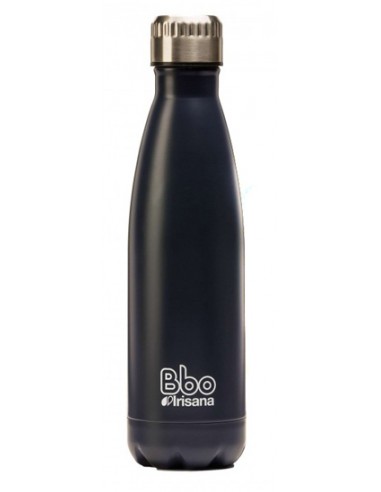 Botella bbo termo acero inoxidable 750ml azul y  funda irisana