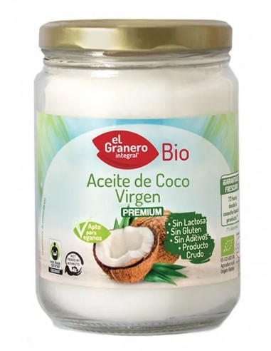 Aceite de coco para cocinar BIO 500 ml