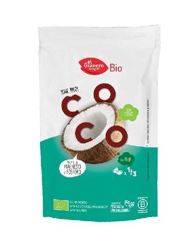 Copos de coco tostados snack BIO 80 g