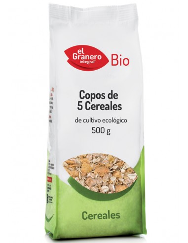 Copos de 5 cereales BIO 500 g