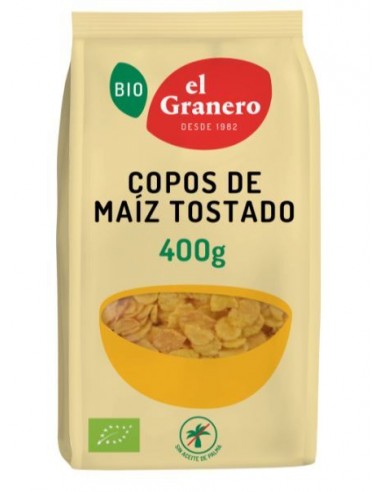 Pack 2 copos de maiz tostado BIO 2x400 g (011835)