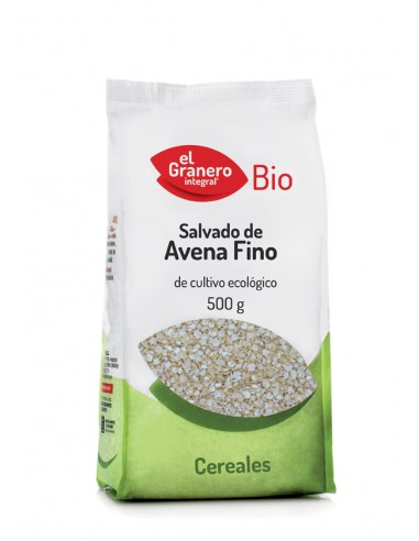 Salvado de avena fino BIO 500 g