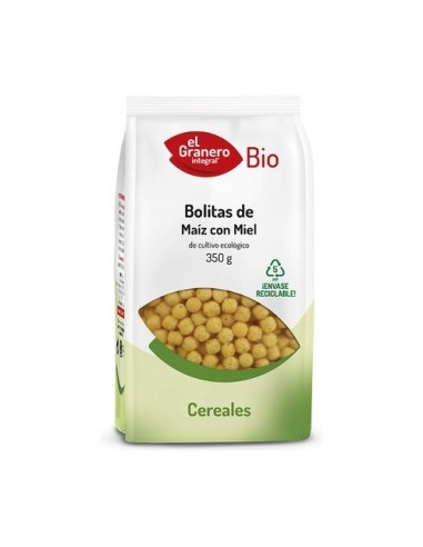 Bolitas de maiz con miel BIO 350 g