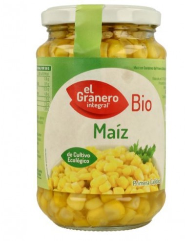 Maiz dulce cocido BIO 369 g