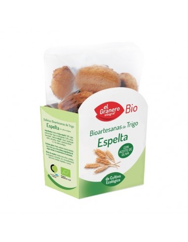 Galletas artesanas de trigo espelta BIO 220 g