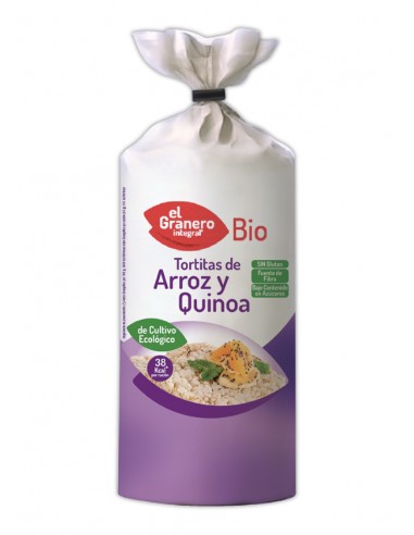 Tortitas de arroz y quinoa BIO 120 g