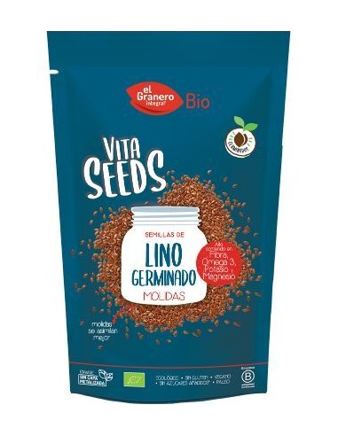 Vitaseeds lino germinado BIO 200 g