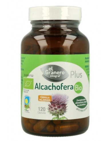 Alcachofera BIO 120 cap 400 mg