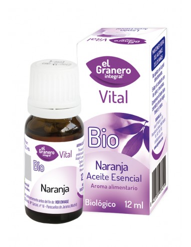 Aceite esencial de naranja BIO 12 ml