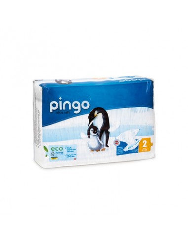 Pañales ecológicos pingo talla 2 mini (42und)