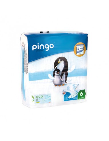 Pañales ecológicos pingo talla 6 xl (32und)