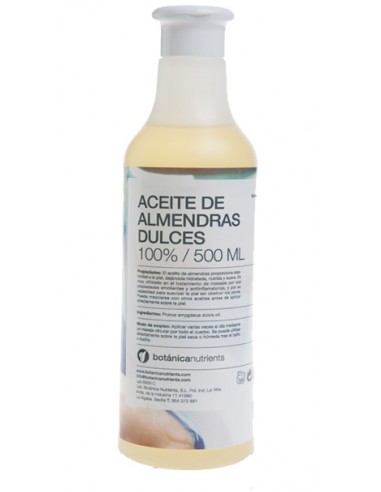 Aceite de almendras dulces 500ml dosif.